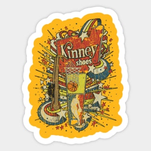 Kinney Basketball Shoes - African American 1977 Sticker